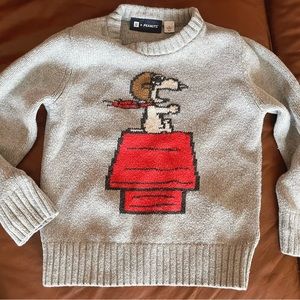 Gap x Peanuts Snoopy sweater